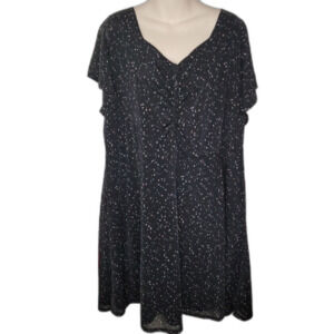 Nwot Evri polka dot plus size dress 2x